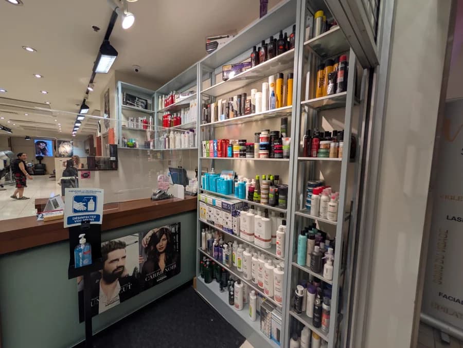 Gamme de produits coiffure professionnels